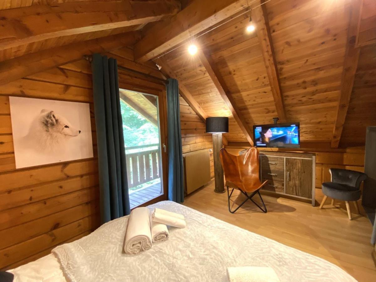 Le Renard Chalet En Bois La Bresse Exterior photo
