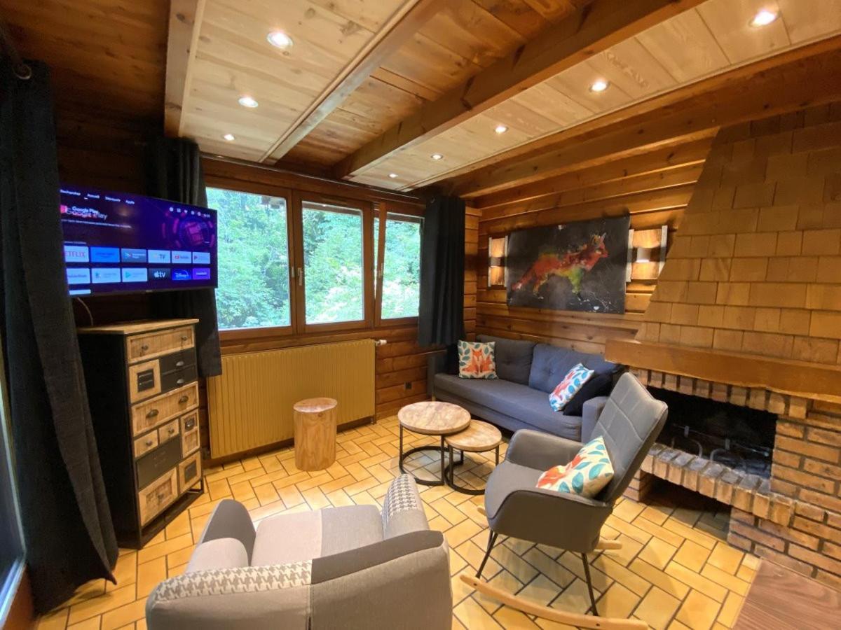 Le Renard Chalet En Bois La Bresse Exterior photo