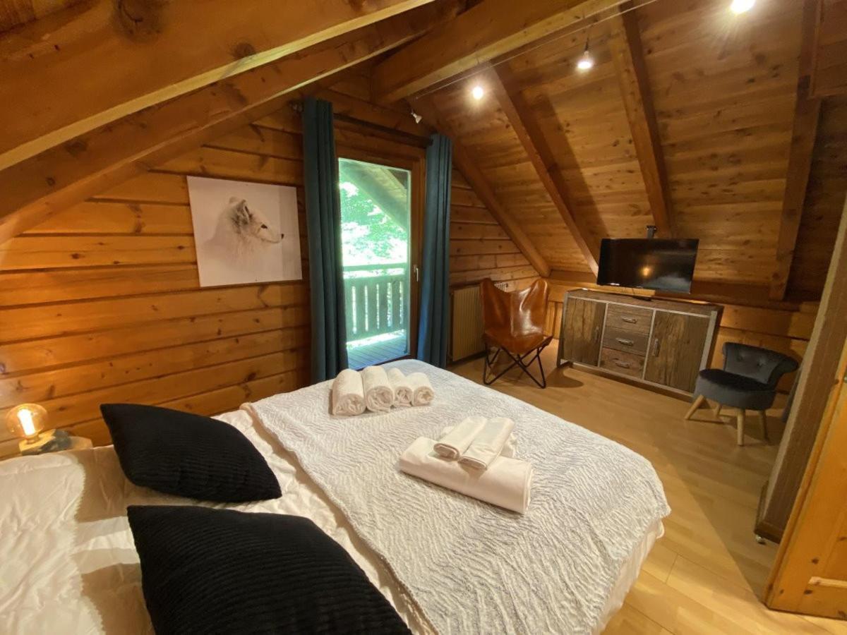Le Renard Chalet En Bois La Bresse Exterior photo