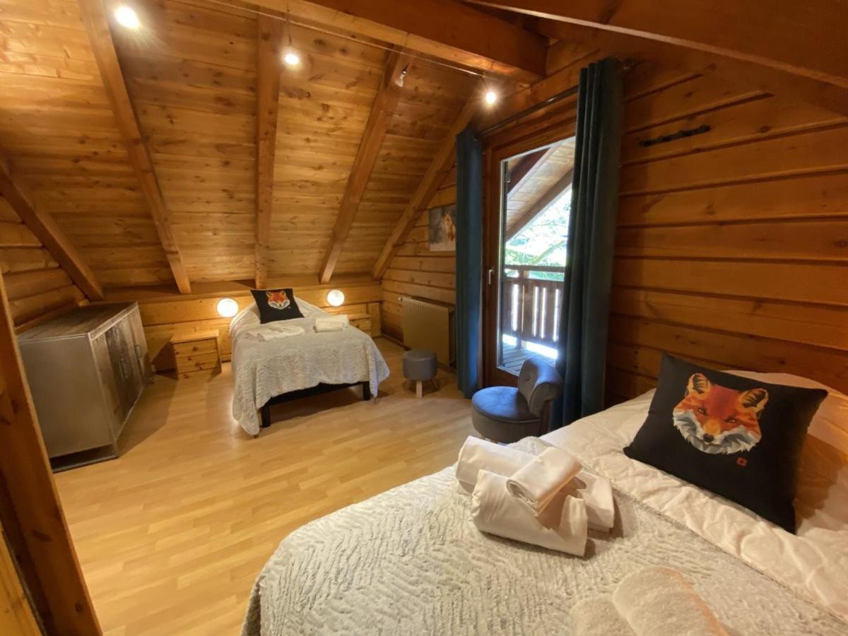 Le Renard Chalet En Bois La Bresse Exterior photo
